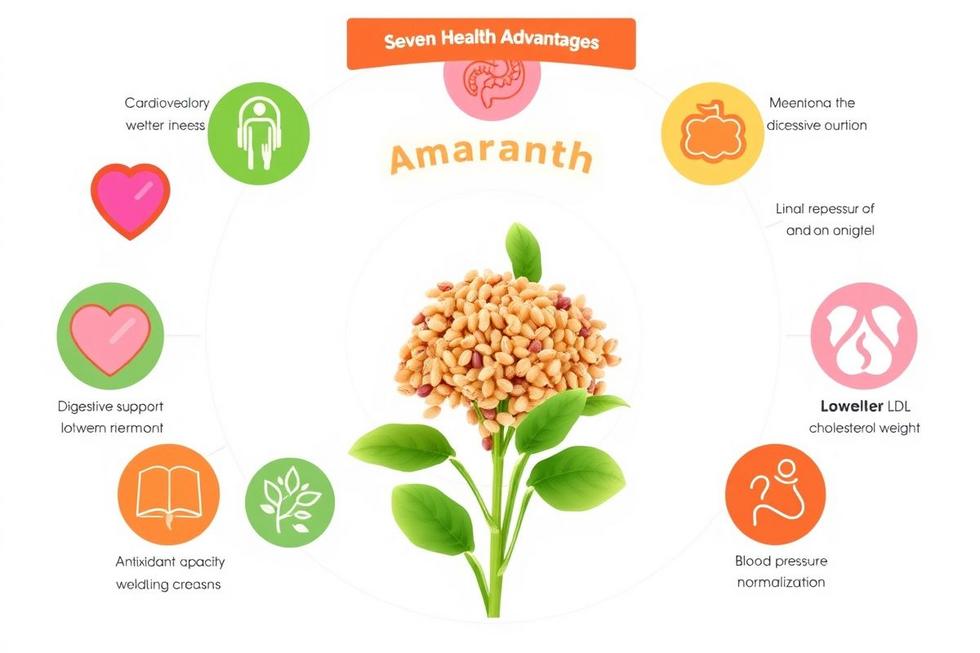 7 Benefícios Comprovados do Amaranto para Sua Saúde