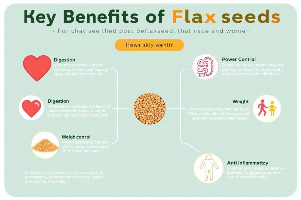 7 Benefícios Comprovados da Linhaça para o Corpo e Mente