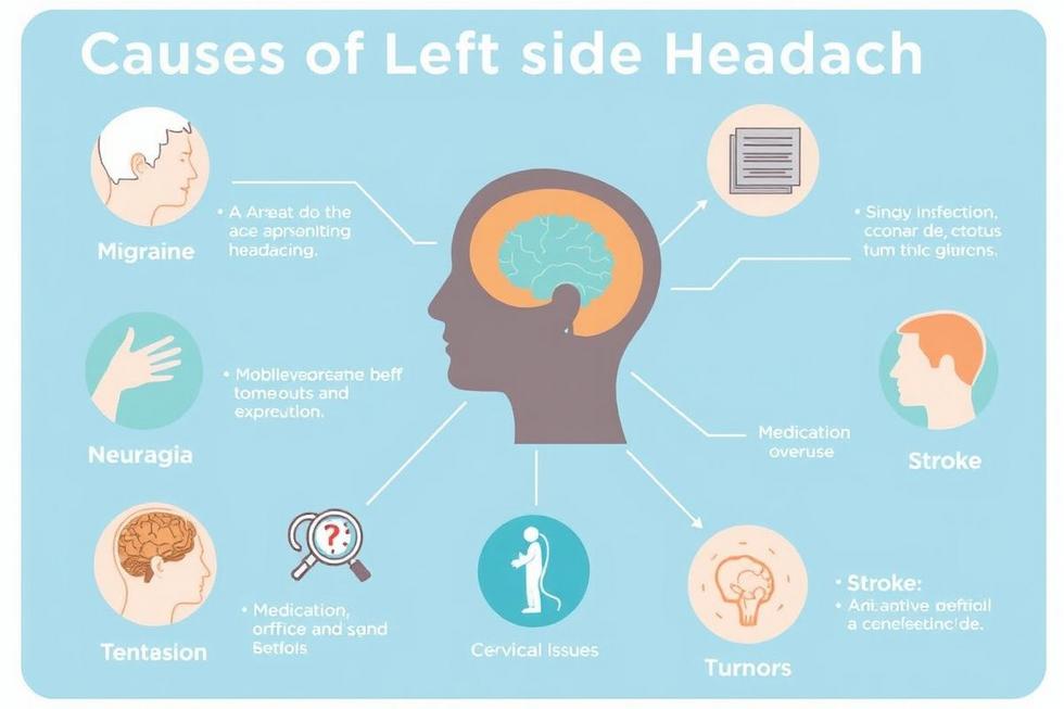 9 Causas Comuns da Dor de Cabeça do Lado Esquerdo e Como Identificá-las