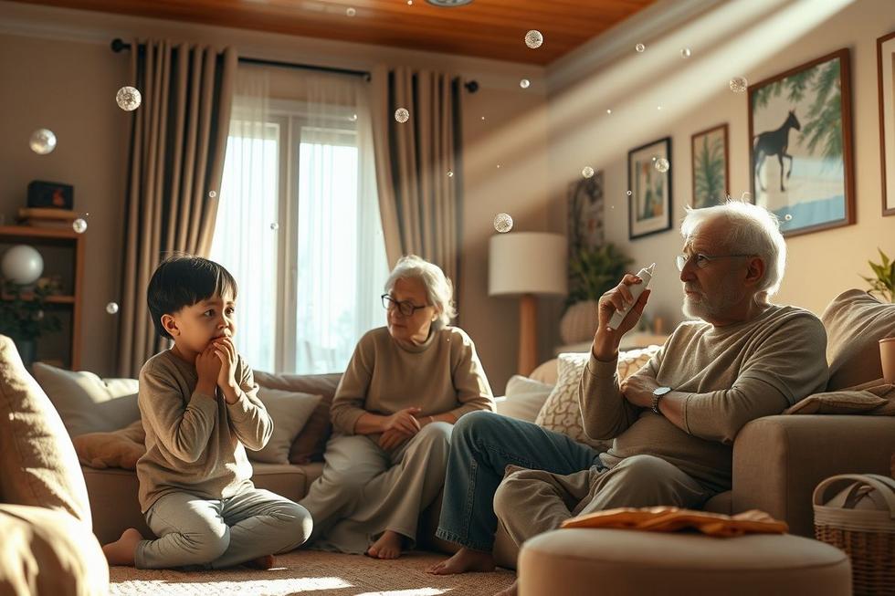 Entendendo a Alergia à Poeira e Seu Impacto na Saúde Respiratória