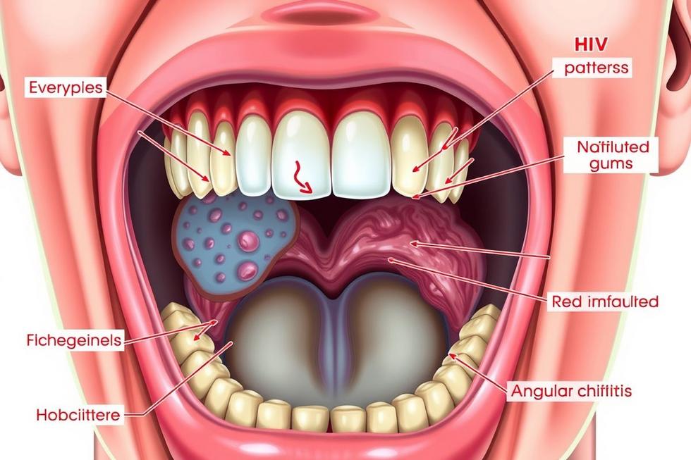 7 Sintomas de HIV na Boca Que Você Precisa Reconhecer
