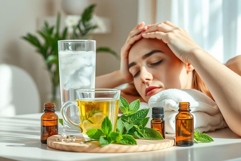 7 Métodos Naturais Para Aliviar a Dor de Cabeça Rápido