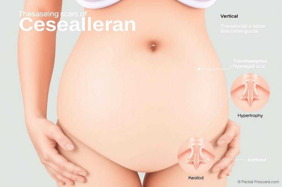 Entendendo os Tipos de Cicatriz de Cesárea e Suas Características